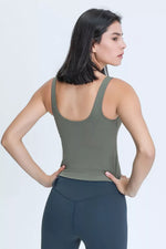 Millennia V Neck Active Tank