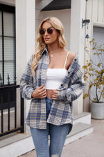 Casual Plaid Long Sleeve Shirt