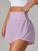 Pocketed High Waist Active Shorts - Ladyez