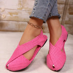 Crisscross Comfortable Fit Sandals