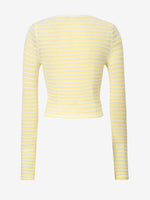 Devine Square Neck Long Sleeve T-Shirt - Ladyez