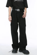 Wide Leg Jeans with Pockets
