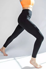 Faith Apparel High Waist Wide Waistband Leggings - Ladyez