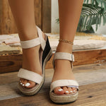 Open Toe Wedge Sandals