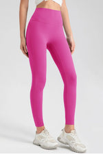 High Waist Skinny Active Pants - Ladyez