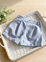 Striped Rolled Hem Shorts