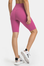 Millennia High Waist Biker Shorts with Pockets - Ladyez