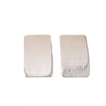18K Gold-Plated Rectangle Earrings