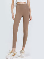Wide Waistband Sports Leggings - Ladyez