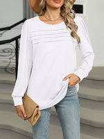 Long Sleeve Round Neck T-Shirt
