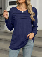 Long Sleeve Round Neck T-Shirt