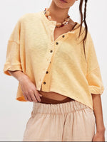 Button Down Half Sleeve Shirt