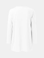 Full Size Round Neck Long Sleeve T-Shirt - Ladyez