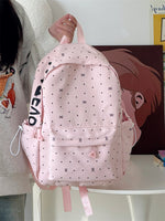 Polka Dot Bowknot Backpack Bag