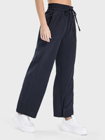 Millennia Drawstring Pocketed Active Pants - Ladyez