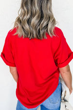Patriotic USA Bow Graphic T-Shirt