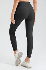 High Waist Skinny Active Pants - Ladyez
