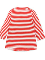 Children's Christmas Reindeer Striped Dress