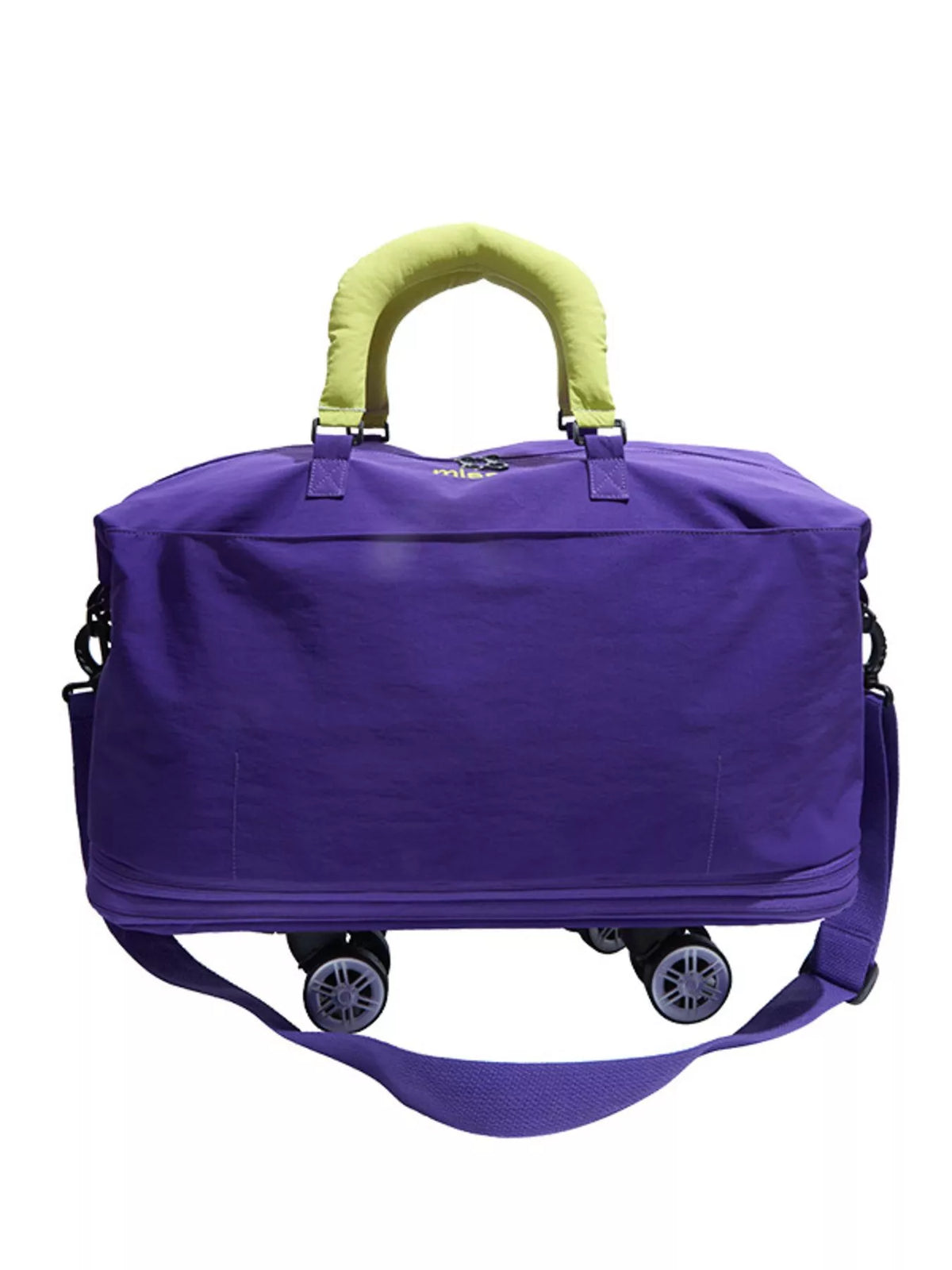 Contrast Handle Travel Bag