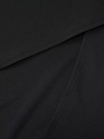 Ruched High-Slit Maxi Dress