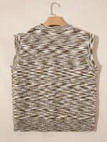 Western Horseshoe Knit Sweater Vest