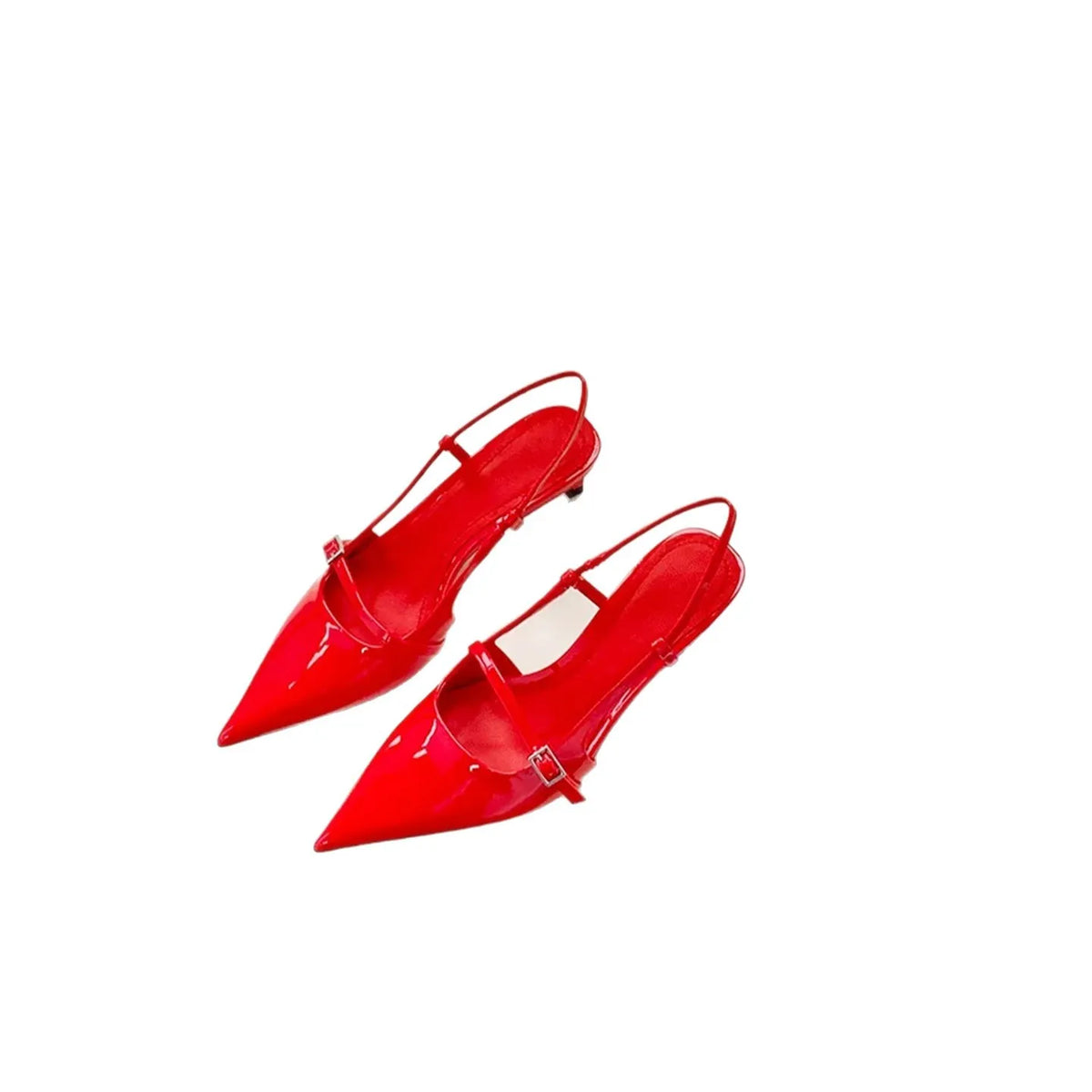 Point Toe Kitten Heels Pumps - Ladyez
