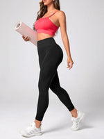 High Waist Active Leggings - Ladyez