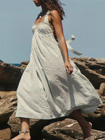 Sweetheart Neck Midi Dress