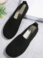 Round Toe Flats Mesh Slip-Ons