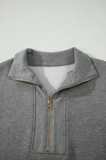 Half Zip Polo Tee Casual Pant Set