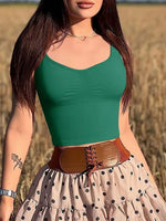 Wide Strap Active Tank - Ladyez