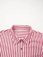 Striped Button-Up Long Sleeve Shirt