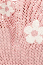 Fame Flower Knitted Shoulder Bag