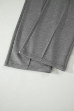Half Zip Polo Tee Casual Pant Set