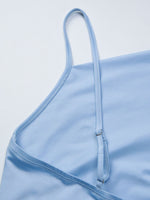 Asymmetrical Neckline Ruched Cami