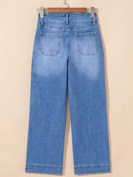 High-Waisted Wide Leg Flare Jeans
