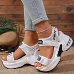 Open Toe Wedge Sandals