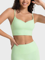 Millennia Spaghetti Strap Sport Bra - Ladyez