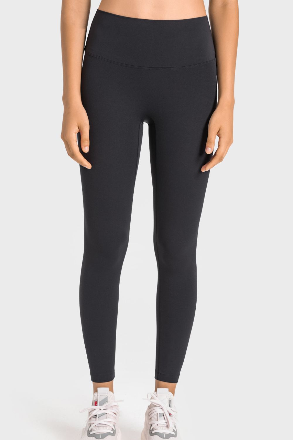 Millennia High-Rise Wide Waistband Yoga Leggings - Ladyez