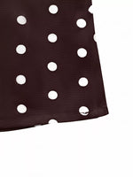Polka Dot Tie Back Cami
