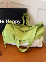 Color Block Travel Bag
