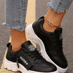 Lace Up Round Toe Athletic
