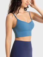 Millennia Spaghetti Strap Sport Bra - Ladyez