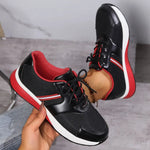 Round Toe Platform Sneakers