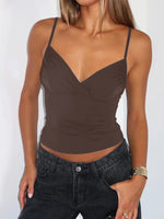 V-Neck Cami Top - Ladyez