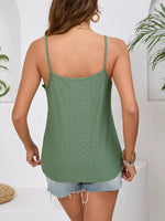 Lace Trim V-Neck Cami