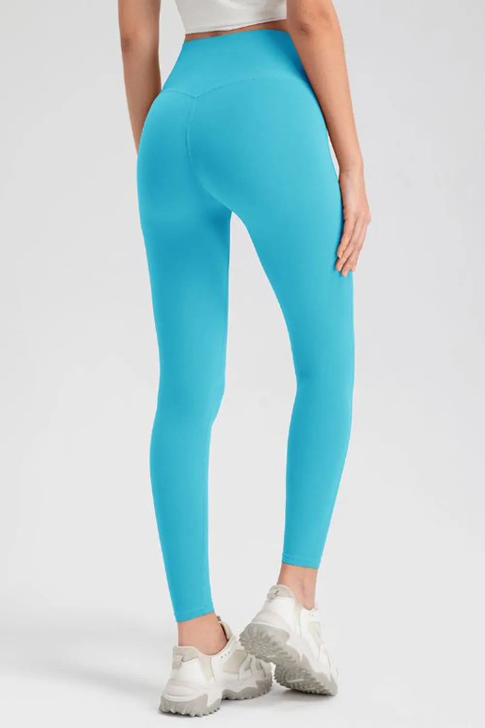 High Waist Skinny Active Pants - Ladyez