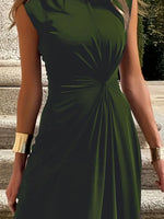 Round Neck Sleeveless Maxi Dress - Ladyez