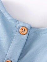 Children's Cherry Sleeveless Casual Dress