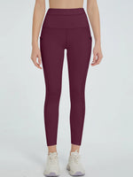 High Waist Active Leggings - Ladyez